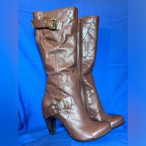 Bronx leather boots